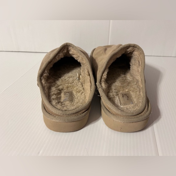 UGG SN 1129290 sand suede classic slip on slippers men size 13 US / 46 EU main image 6